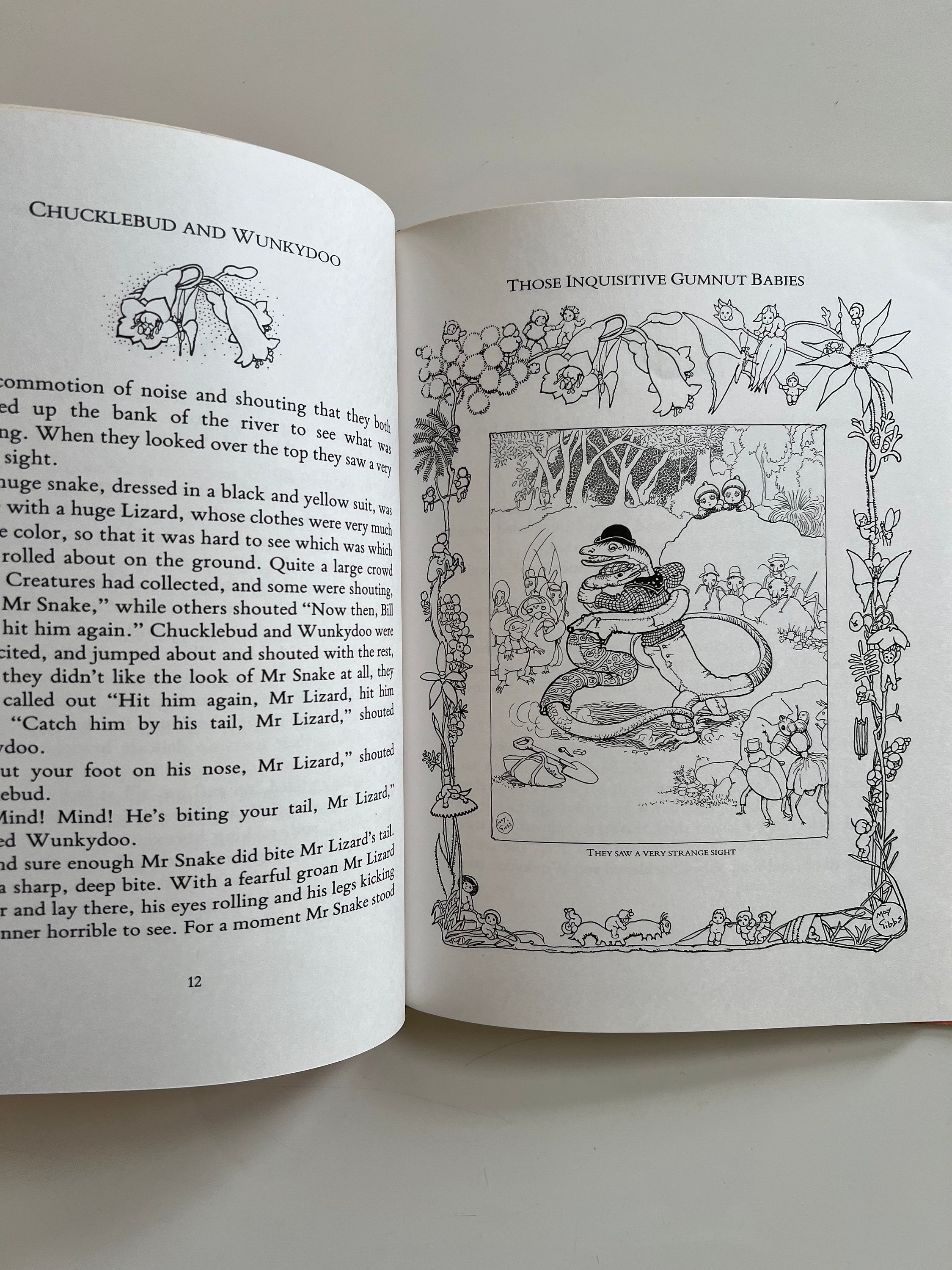 Vintage Hard Back Copy of Beloved Australian Book Gumnut Classics ...