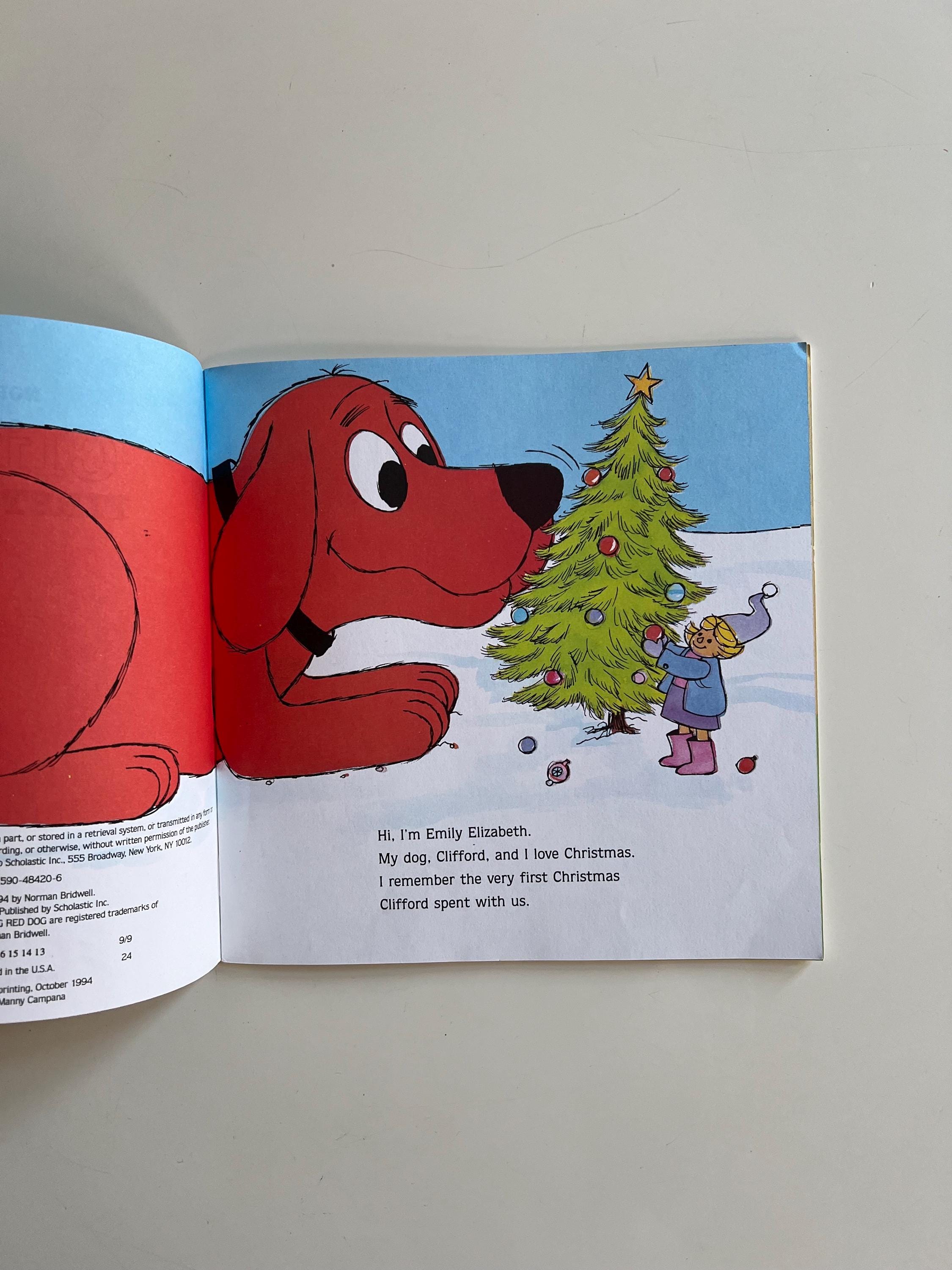 Vintage Paperback Book Cliffords First Christmas by Norman