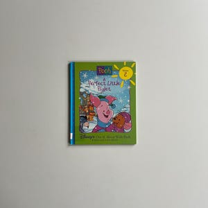 Vintage Childrens Book Winnie the Pooh Books A Perfect Little Piglet Volume 2 1996 Out and About with Pooh Bear Book Hard Cover Piglet