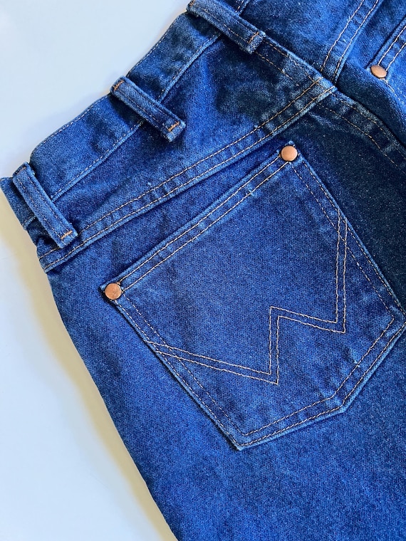 Vintage Womens Wrangler Jeans Size 11 Cropped Ank… - image 8