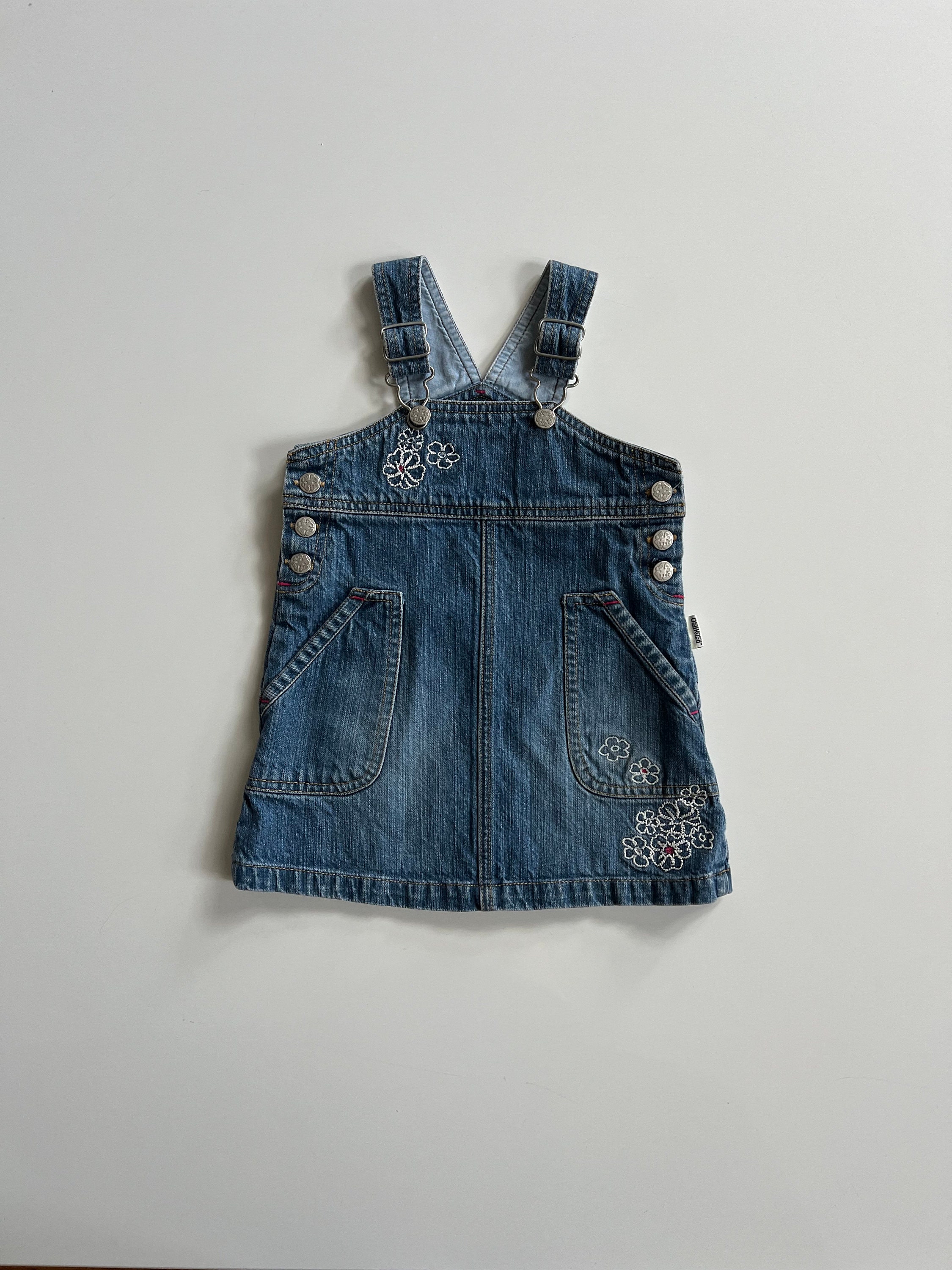 Vintage Osh Kosh Dress Overall Jumper Oshkosh Overall Dress Osh Kosh Girl Jumper  Jean Skirt Toddler Girl Denim Jumper Jean Dress Light Blue - Etsy