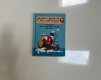 Vintage 1990 Charlie Brown's 'cyclopedia Vol 1 Your Amazing Body