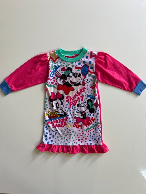 Vintage Minnie Mouse Dress Minnie Mouse All Over P