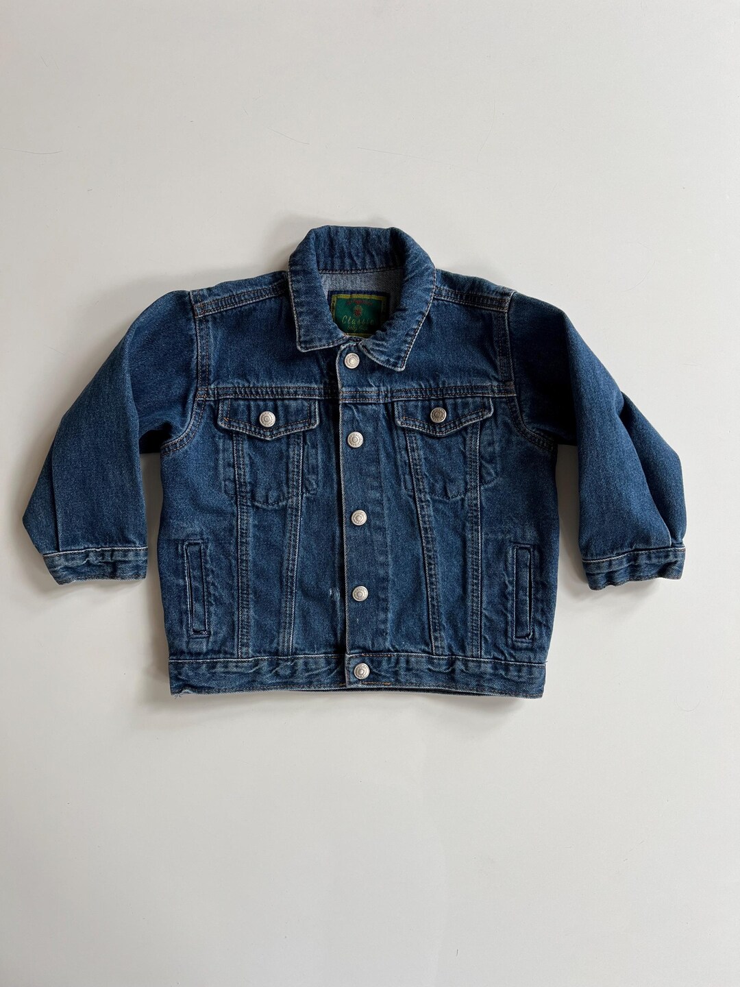 Vintage Jean Jacket by Baby Gap Medium Wash Denim Jacket