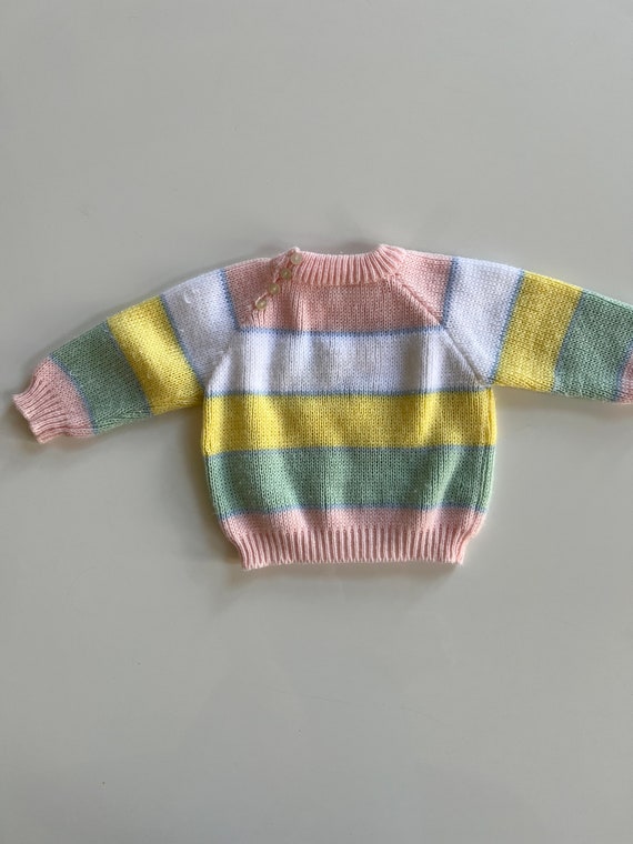 Vintage Knit Sweater Suit for Baby from Neiman Ma… - image 8