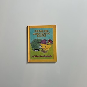 Vintage Childrens Book Hard Cover Sherlock Chick and the Peekaboo Mystery by Robert Quackenbush 1987 Duckling Inspector Detective Book Kids