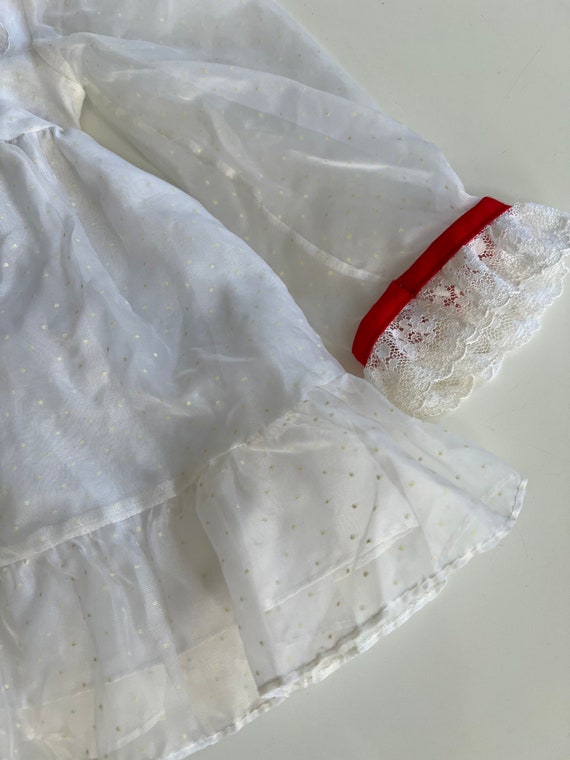 Vintage Valentines Day Dress Toddler Long Sleeve … - image 4