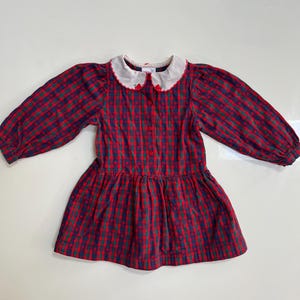 white christmas dresses 12 months vintage Oshkosh denim overalls dress – SummerKids901