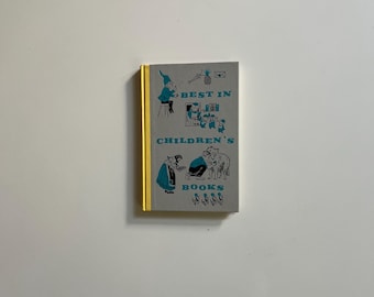 Best in children's book アンティーク 1958年~11冊 1958 Best in Childrens Book, Vintage Hardcover Story Book With 10