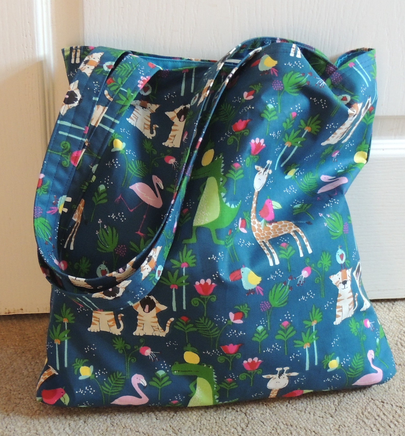 Animals Tote Bag Strong Tote Bag Craft Bag Lightweight Etsy