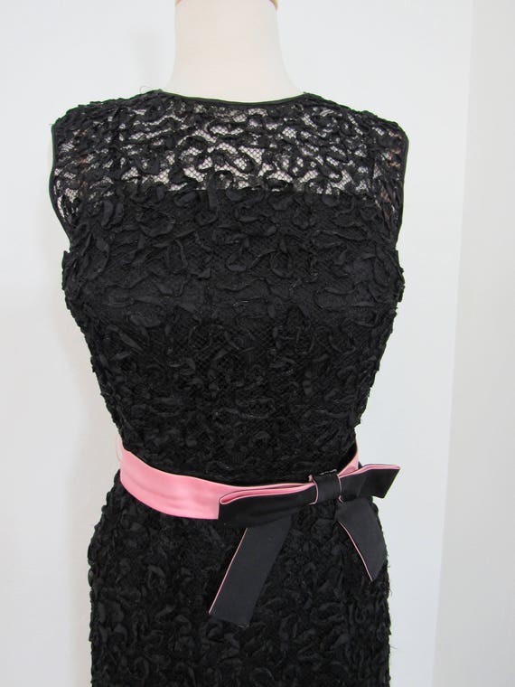 1950s - Early 1960s R & K Originals Black Lace an… - image 3