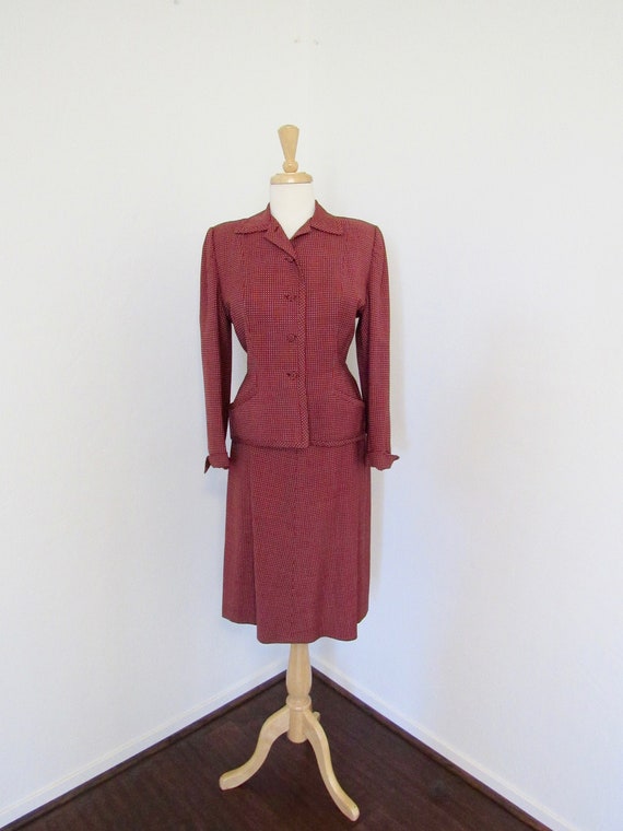1940s Classic, Beautifully Tailored "Victory" Suit