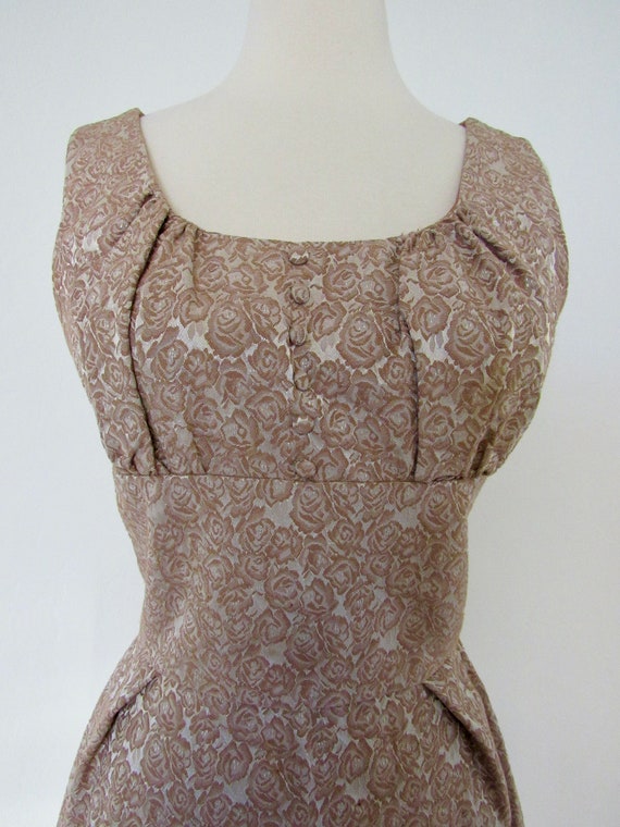 Classic, Curve-hugging, 1950s, Cocoa & Silver Bro… - image 3
