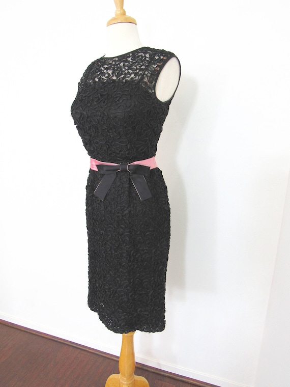 1950s - Early 1960s R & K Originals Black Lace an… - image 1