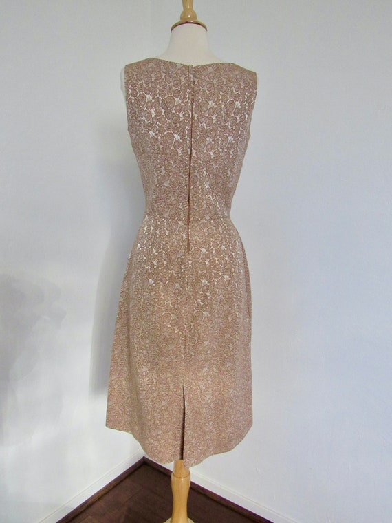 Classic, Curve-hugging, 1950s, Cocoa & Silver Bro… - image 4