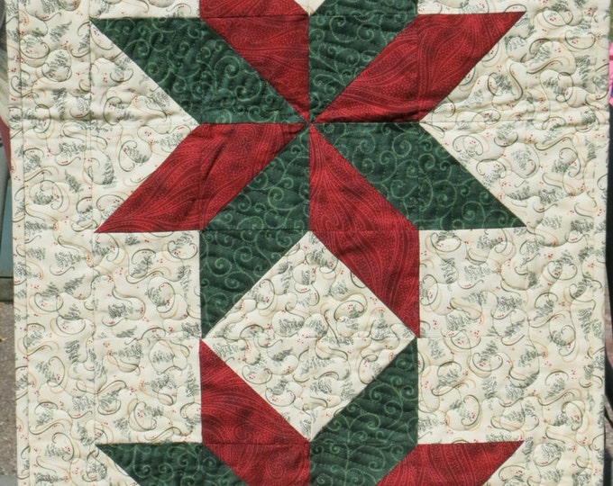 Freedom Stars Quilted Table Runner NCU0NTD1740