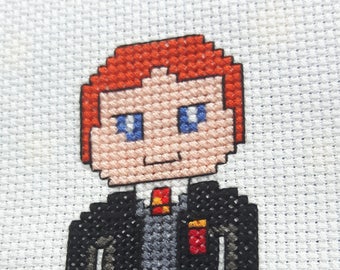 Ron Weasley Cross Stitch Pattern