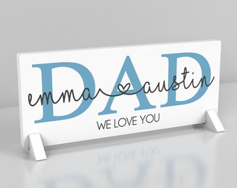 Personalized Fathers Day Gift for Dad, Dad Gift from Kids