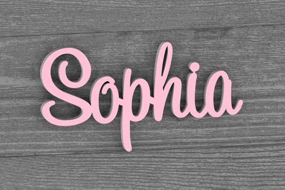 Personalized Wall Letters For Bedroom And Nursery Kids And Baby Name Signs Baby Shower Gift
