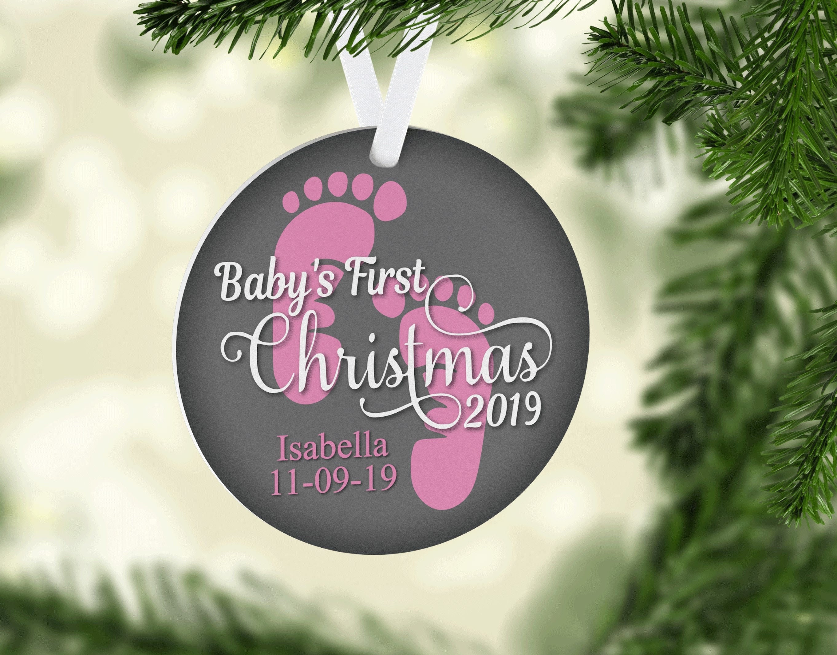 personalized christmas tree ornaments