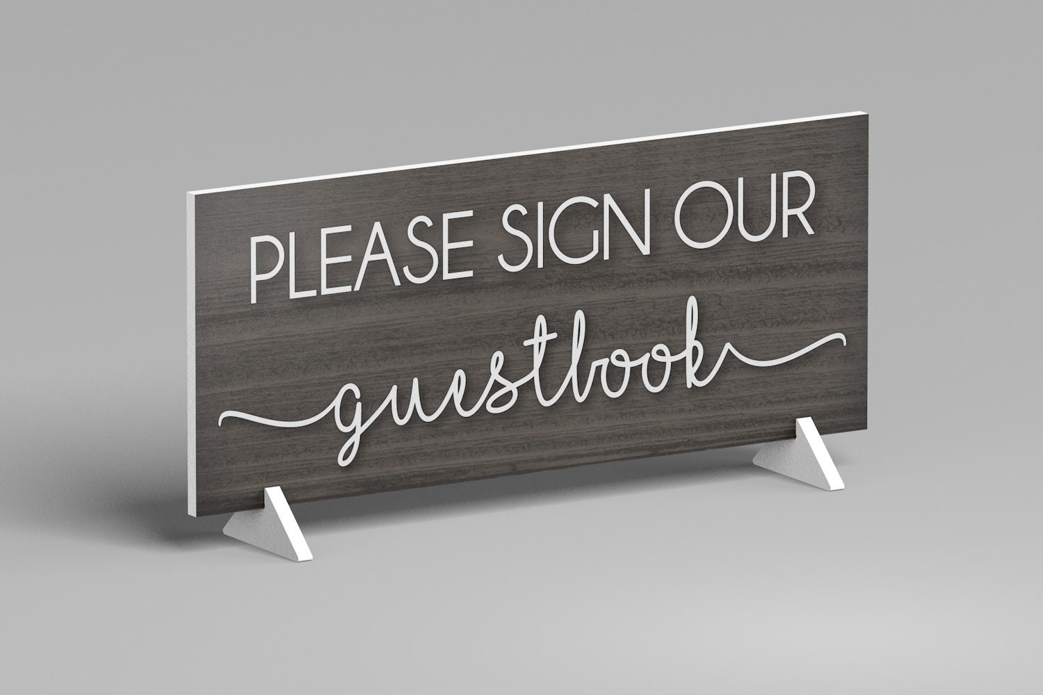 Please Sign Our Guestbook Wedding Sign Guestbook Sign