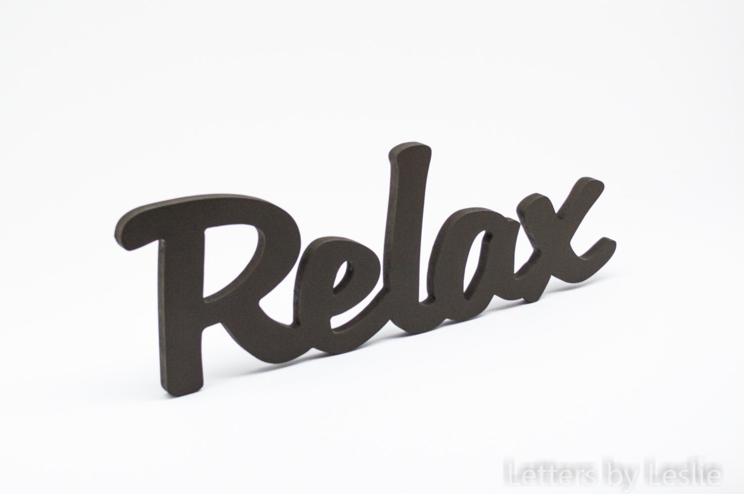 Wooden Wall Word Relax Sign Lettering Art Wooden Wall Word Relax Sign Lettering Art Wood Letters Cutout Words
