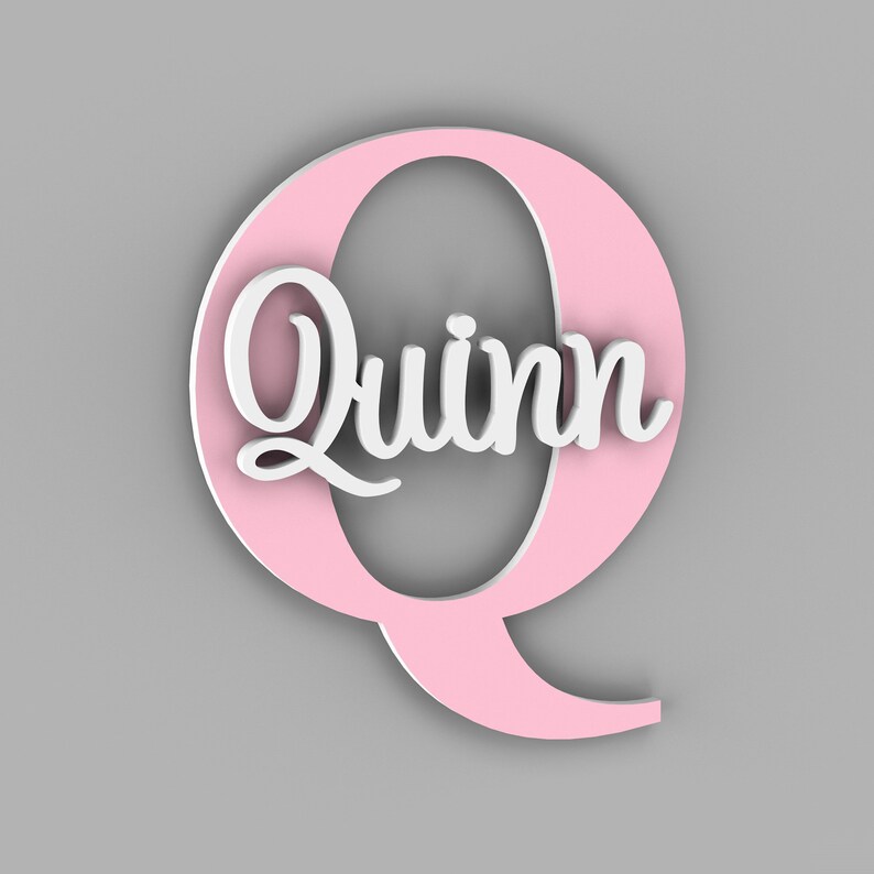 Nursery Name Sign Nursery Wall Art Baby Name Sign Home Etsy