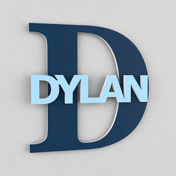 Personalized Dorm Room Decor: Custom Name Sign, Wall Art