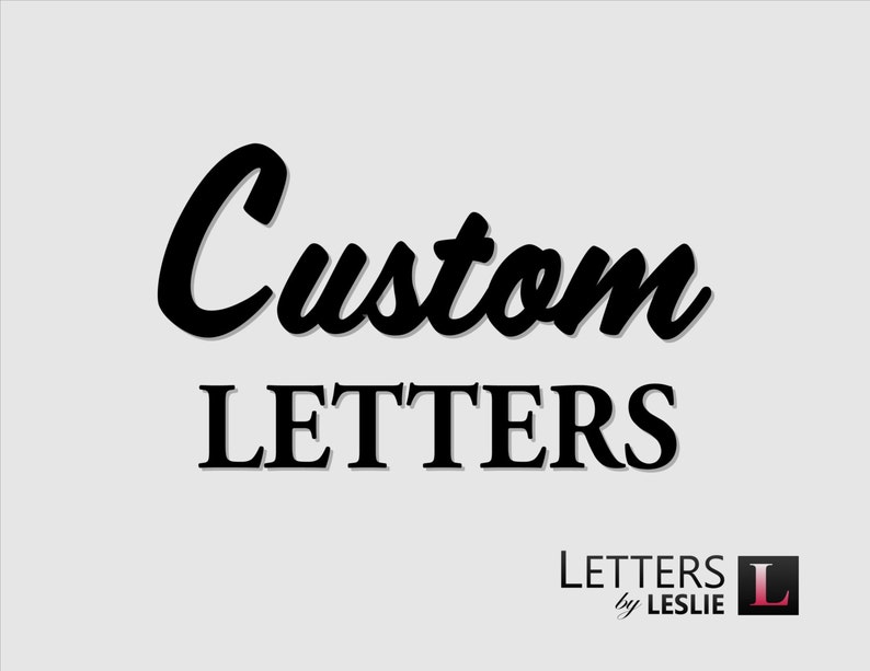Custom Letters, Signs and Plaques, Logos, Custom Routing, CNC Services ...