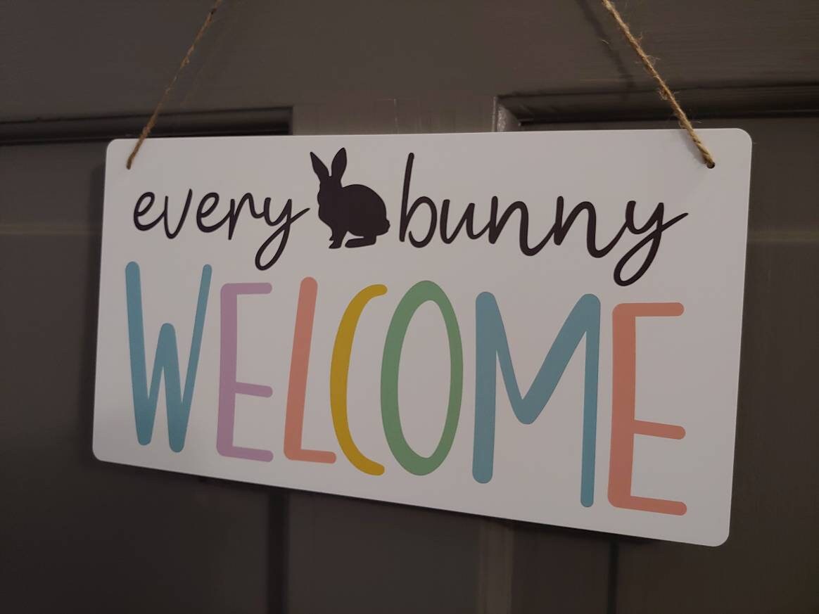 Easter Door Decor Carrot Door Hanger Spring Decor Easter Bunny Front Door Decor Happy Easter Easter Door Hanger Door Decor