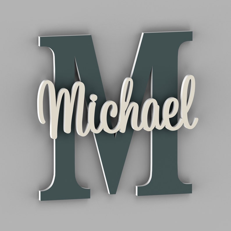 Nursery Decor Nursery Wall Decor Name Sign Letter Wall Etsy