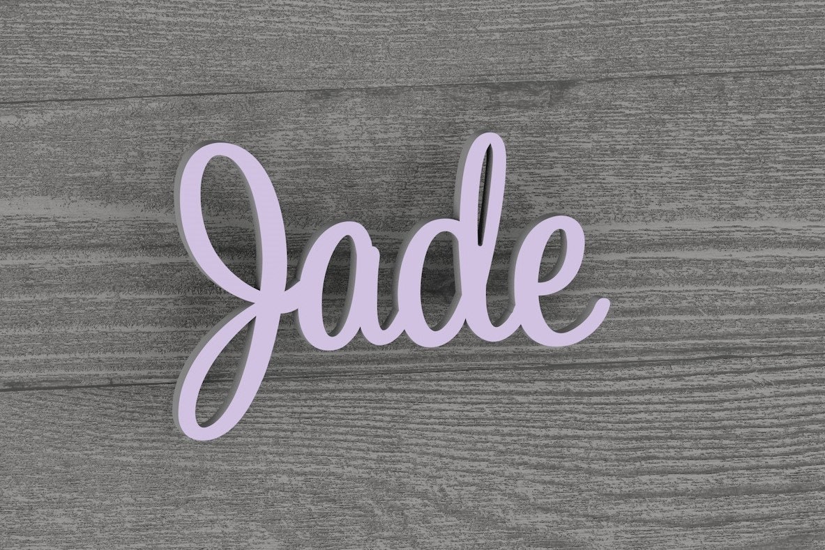 Personalized Wall Letters For Bedroom And Nursery Kids And