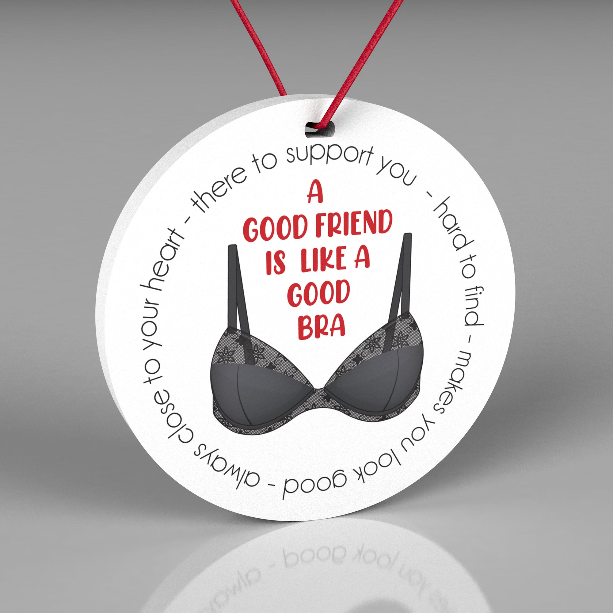  My Best Friend Ornament for Women, Friendship New Year Ornament  for Women Friends: A Good Friend is Like a Good Bra, Gift for Friend, Funny  Easter Gifts Adults Women, Coworkers (Friend) 
