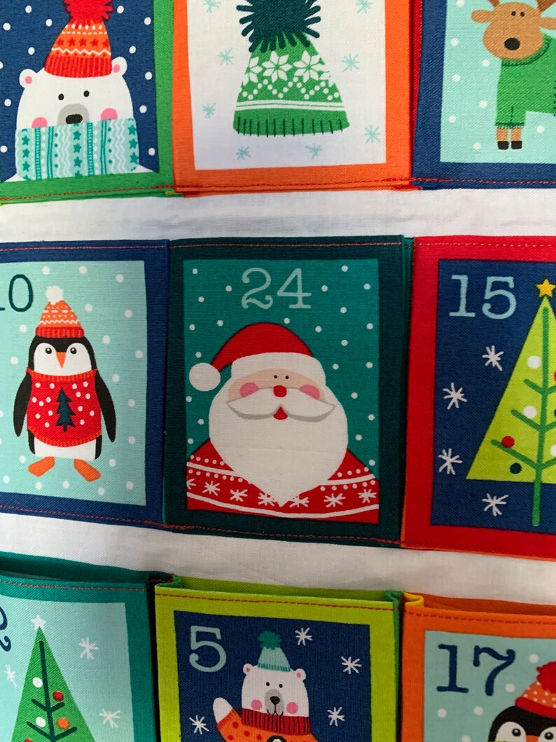 REUSABLE Handmade Christmas Critters Advent Calendar SALE Etsy