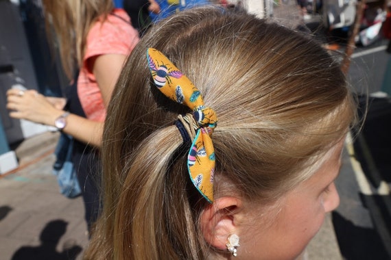 Bee Hair Bands Bow Hair Bands Animal Cute Hair Ties Etsy