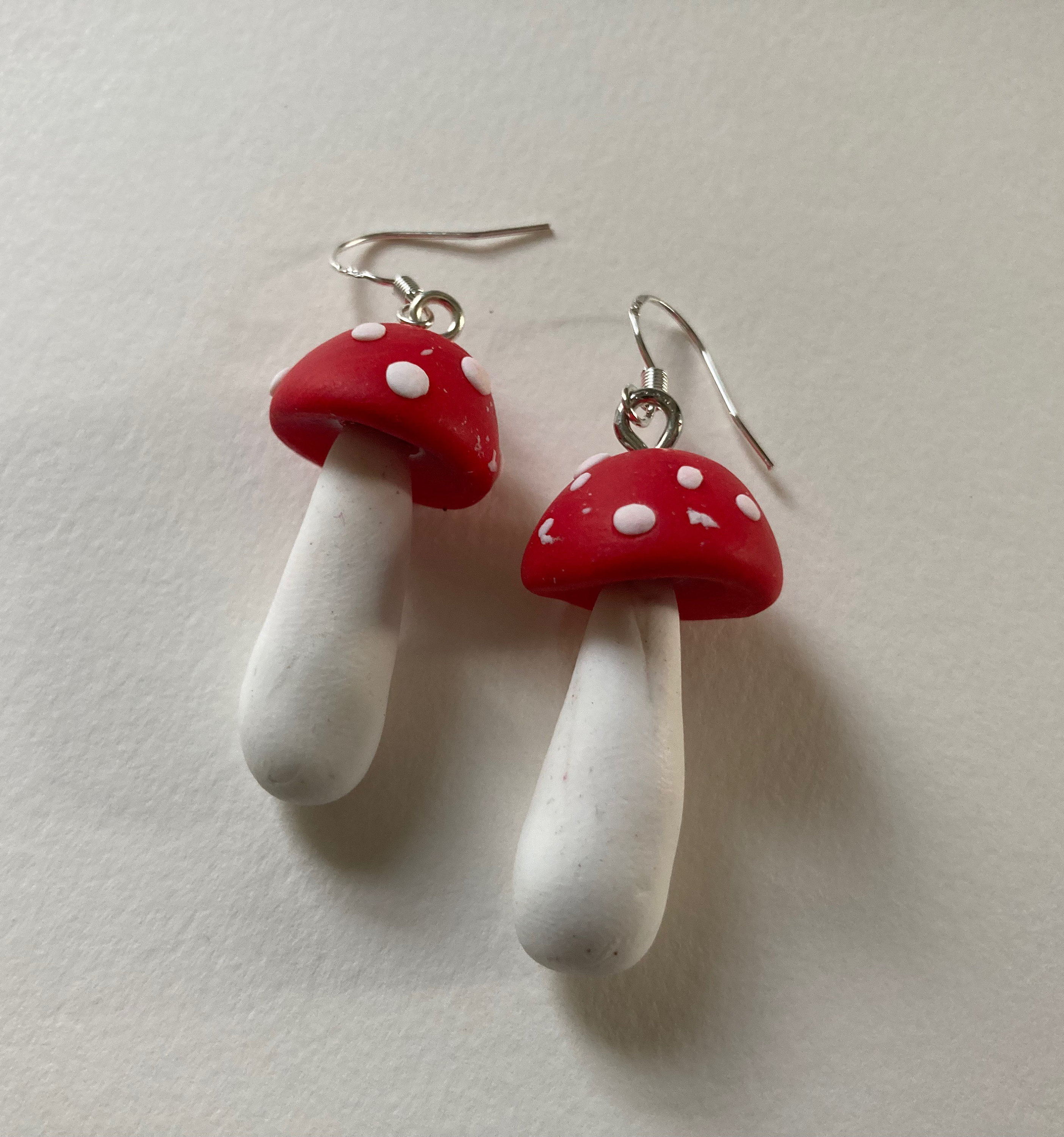 Healeved Orecchini Creativi in Plastica Forma di Fungo Orecchini da Donna Chic Pendenti per Unici