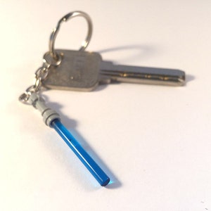 Light Saber Keyring - Sci Fi Key Ring - Key Chain -Light Saber - Geeky Gift
