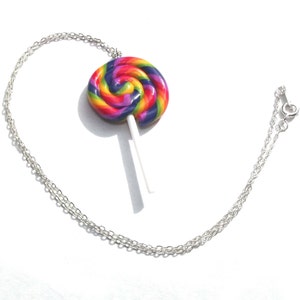 Lolly Pop Necklace - Lolly Pop Earrings - Colourful Candy Necklace - Sweetie Jewellery - Lolly Necklace - Candy Jewelry - Candy Jewellery UK