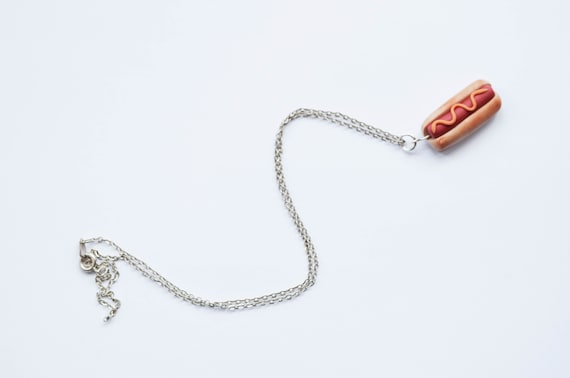 Orecchini Hotdog In Miniatura: Gioielli In Pasta Polimerica Con Cibo Spazzatura - Italia