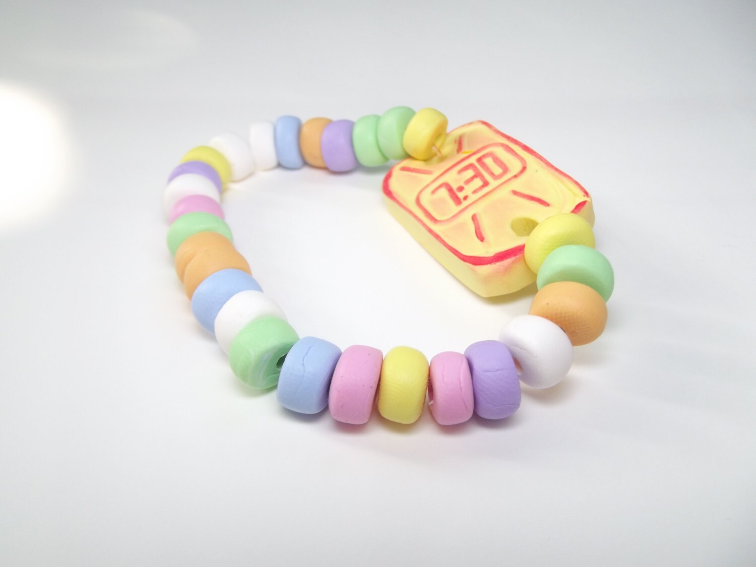 Candy Watch Bracelet Sweetie Watch Polymer Clay But Looks Etsy
