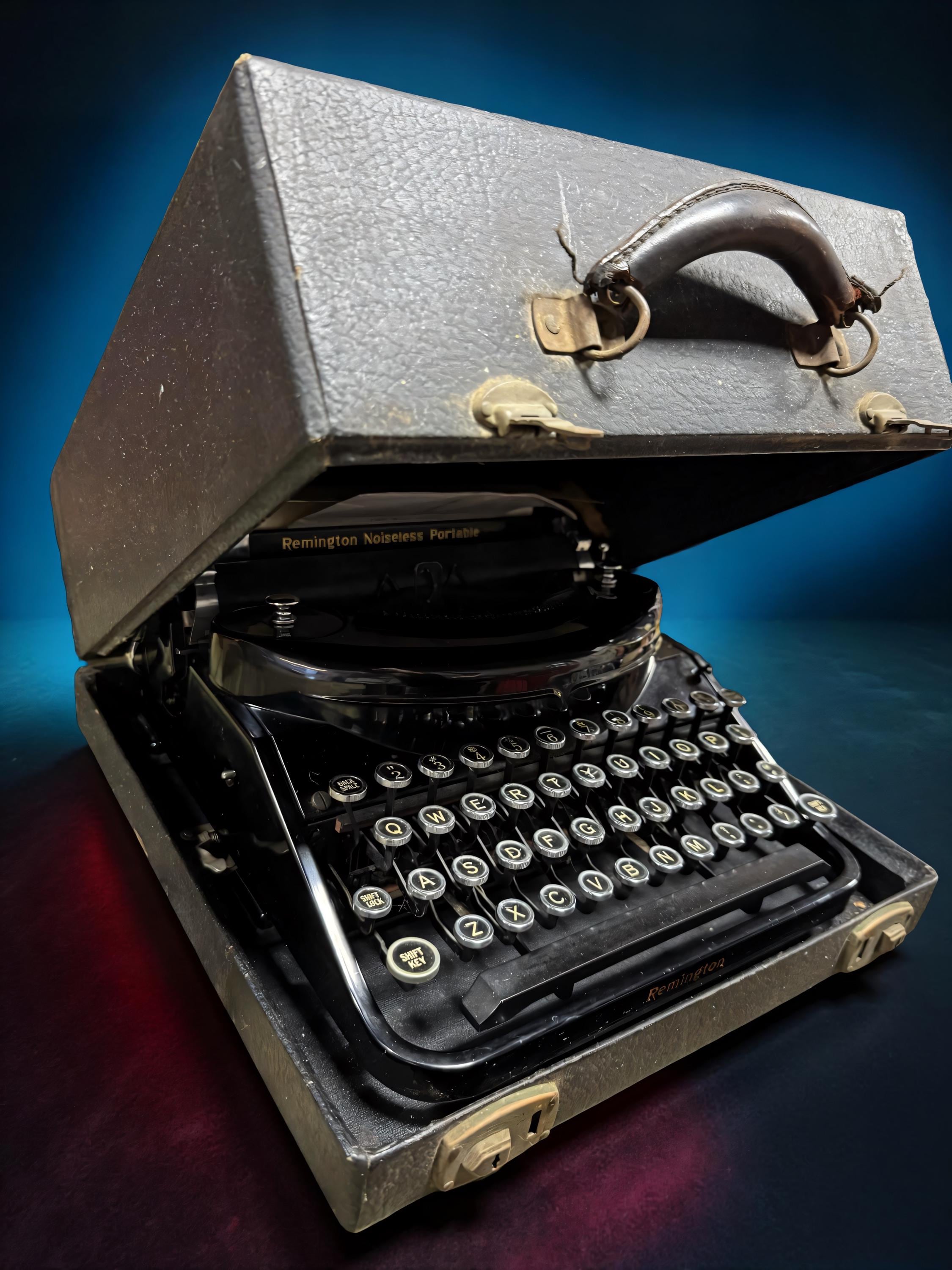 オールドRemingtonタイプライター Remington noiseless portable typewriter - Etsy 日本