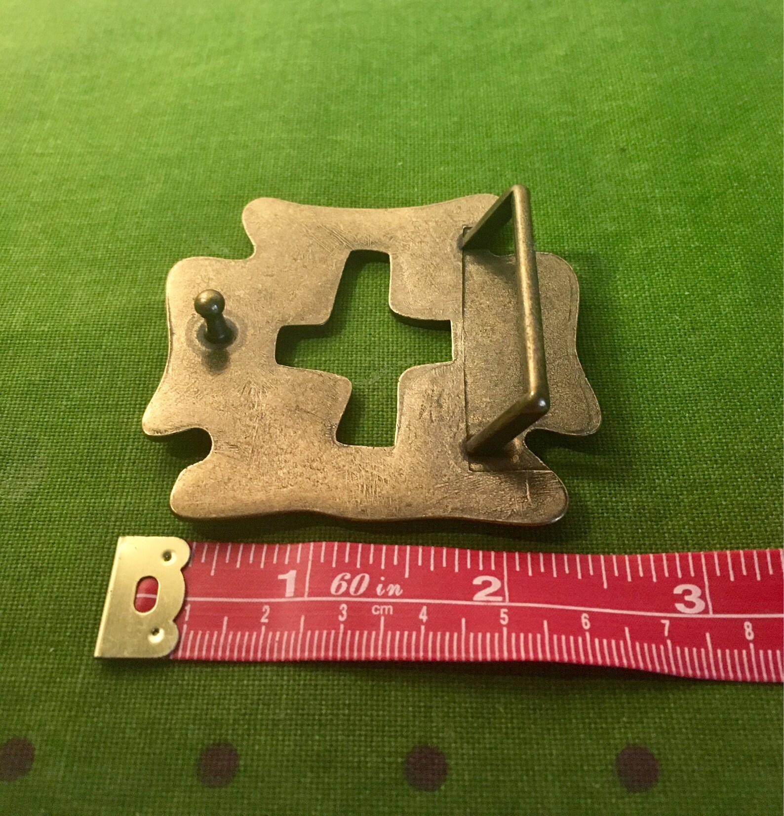 Brass Gothic Cross Belt Buckle Etsy Israel