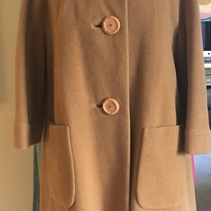 Virgin Wool 1950&#39;s Swing Coat