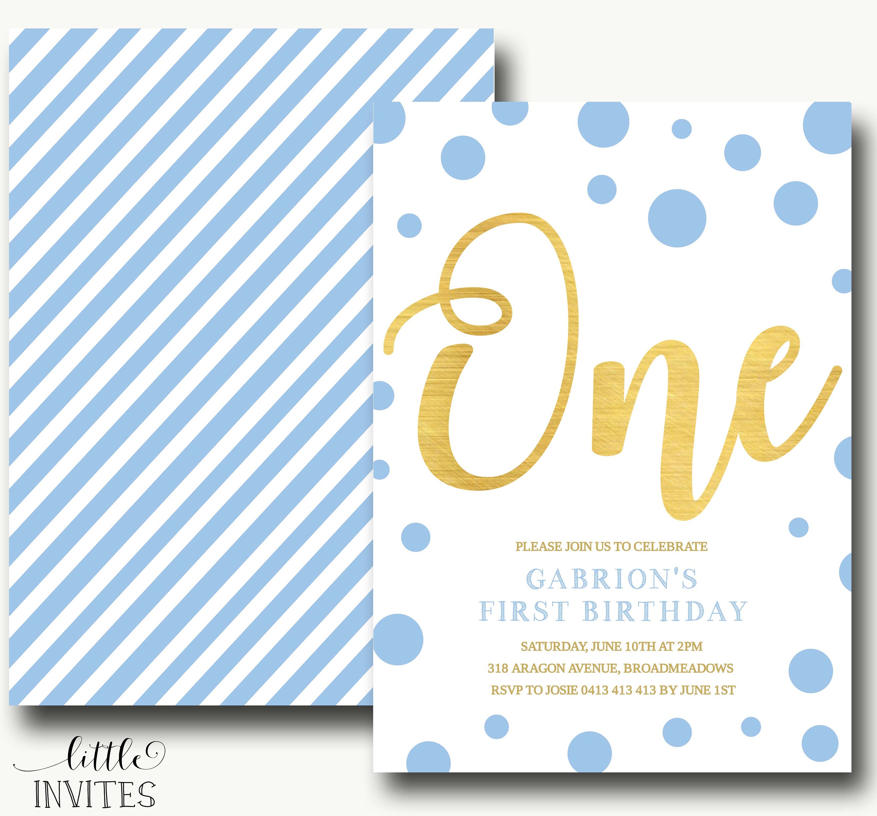 First Birthday Invitation Boy/1st Birthday Invitation Etsy UK