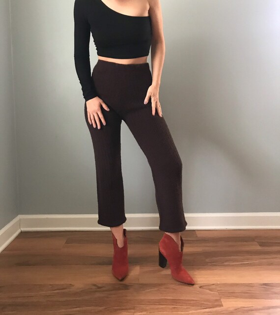 bell bottom capri pants