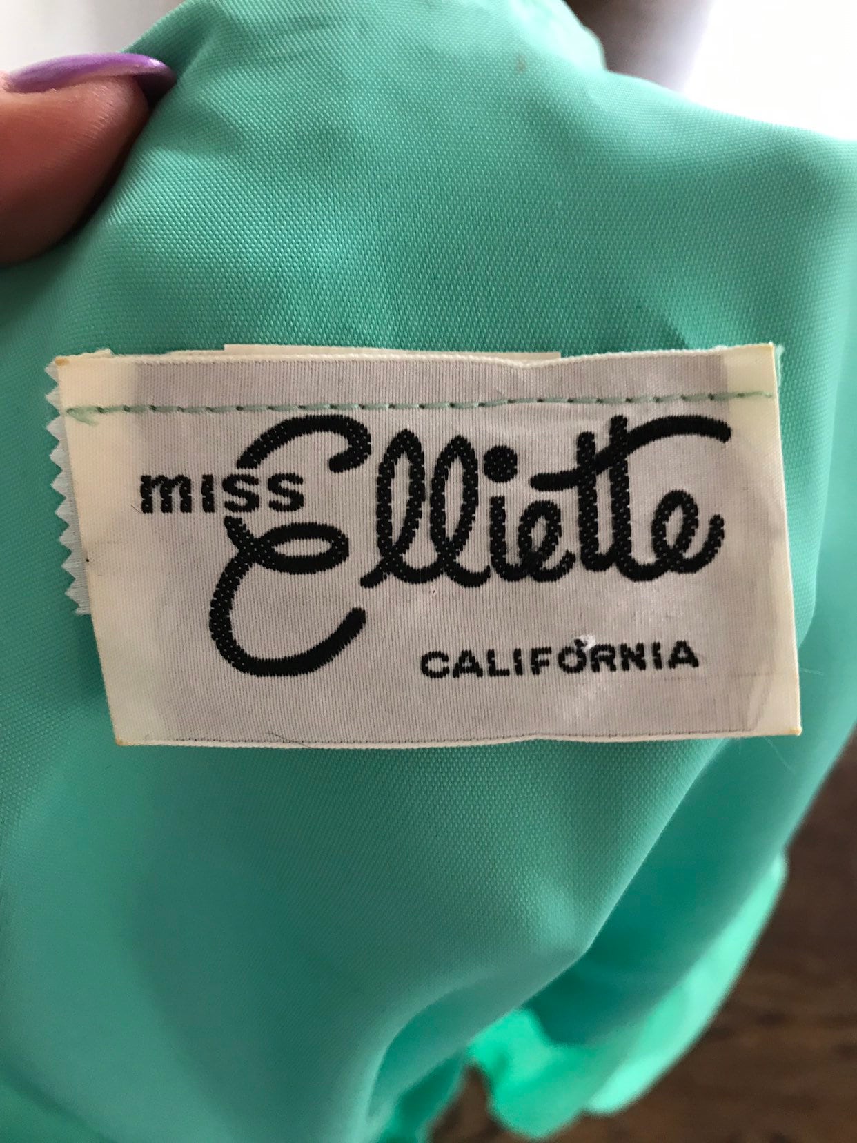 Vintage 70s MISS ELLIETTE Maxi Dress Long Sleeve Chiffon - Etsy