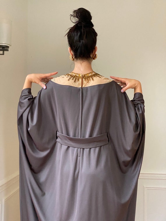 70s LILLI DIAMOND of California kaftan dress | mo… - image 6