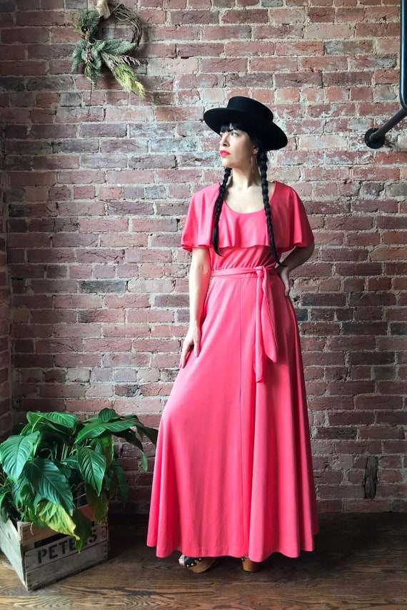 vintage polyester dress