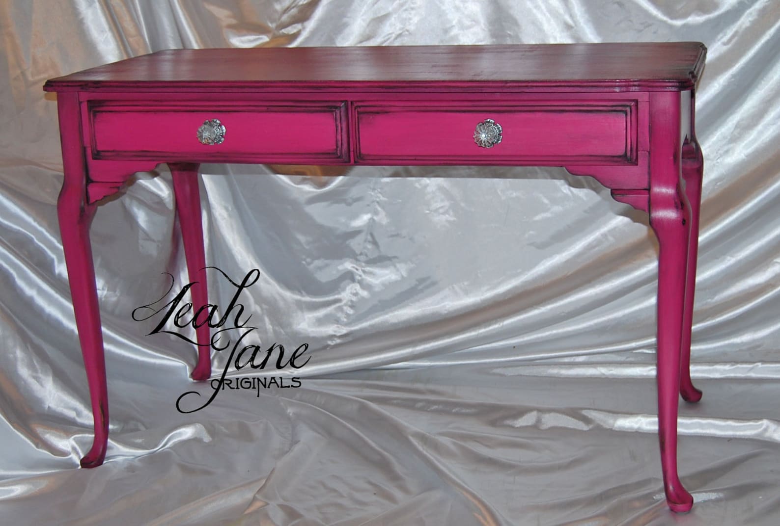 Fabulous Hot Pink Desk / Writing Table SOLD SOLD Etsy