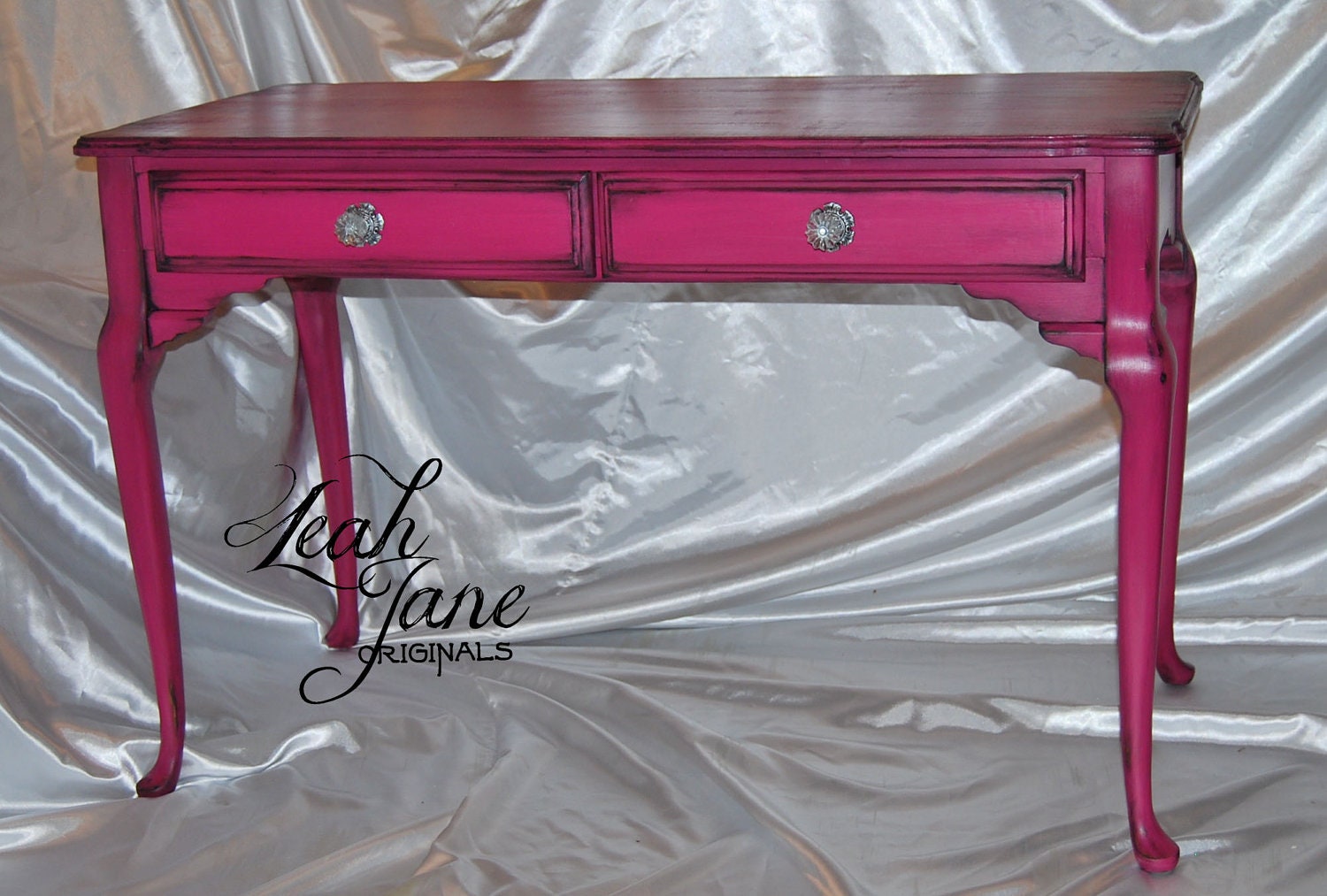 Fabulous Hot Pink Desk / Writing Table SOLD SOLD Etsy